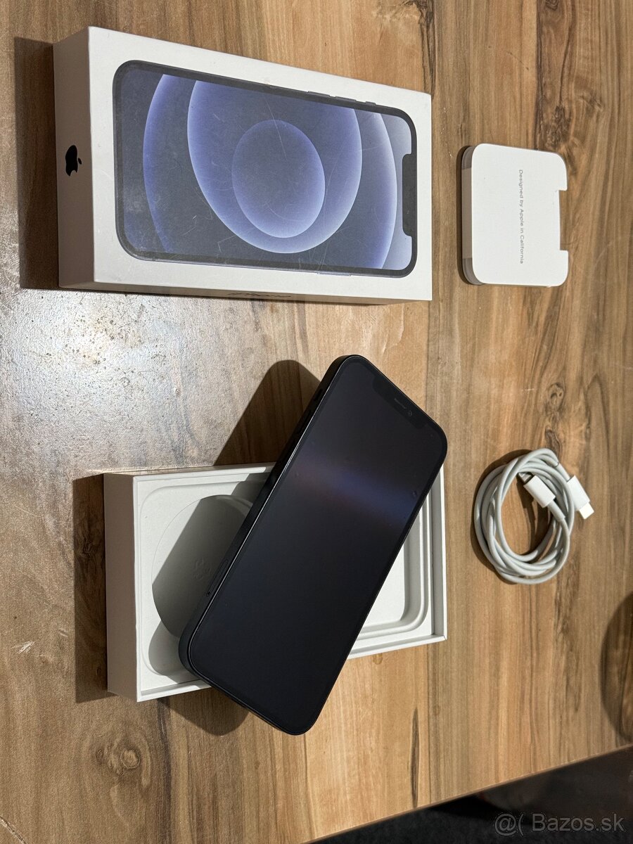 Predám Apple iPhone 12 128GB Black Stav nového telefónu