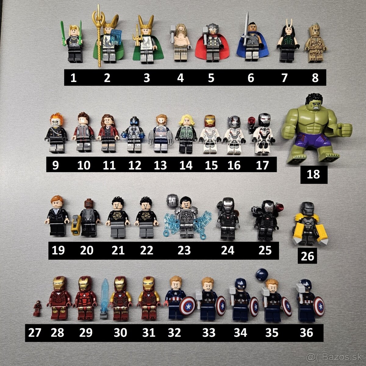 LEGO Minifigúrky Marvel 2/2 Avengers