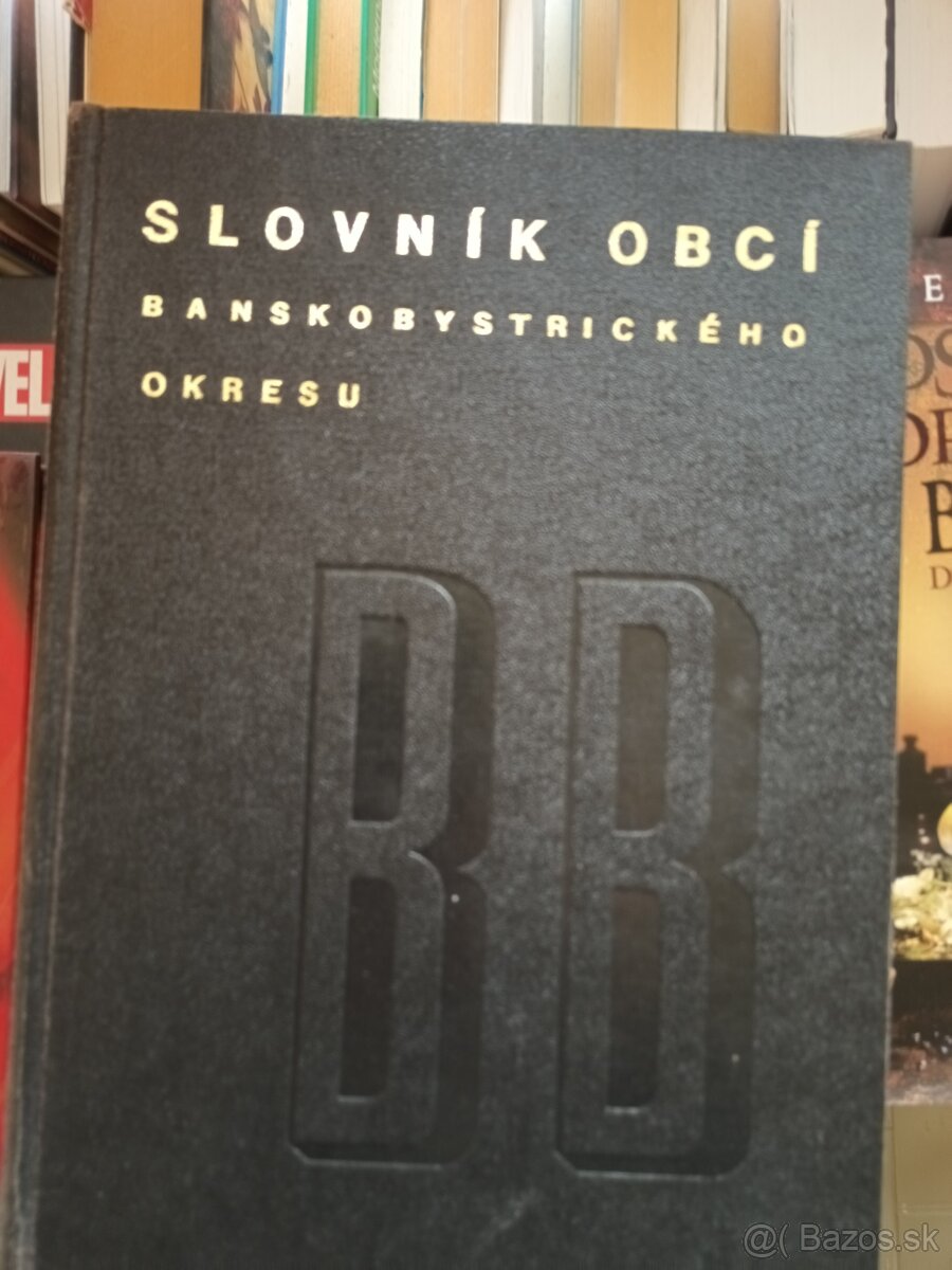 Slovník obcí Banskobystrického okresu