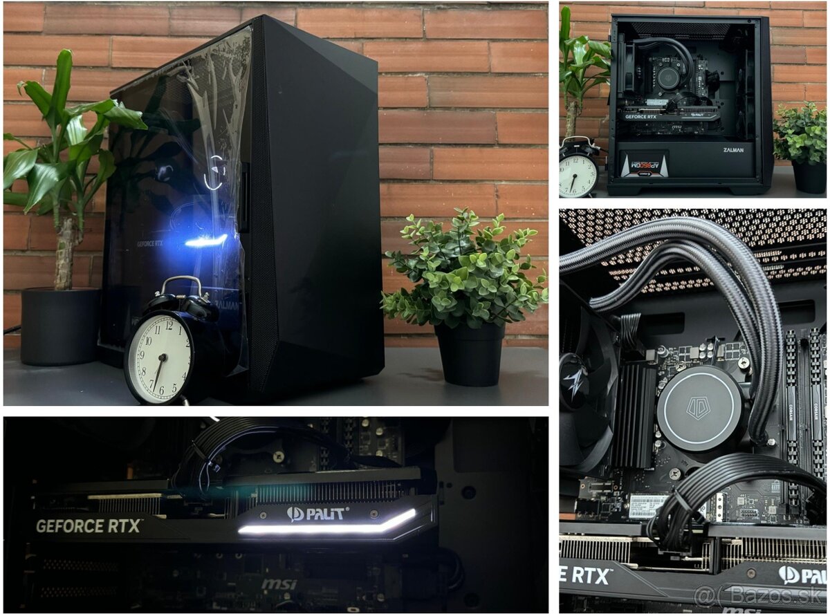 ➡️Ryzen 7 5700X3D\32GB\RTX 4070\SSD-HDD\850W Zdroj\zár.48m