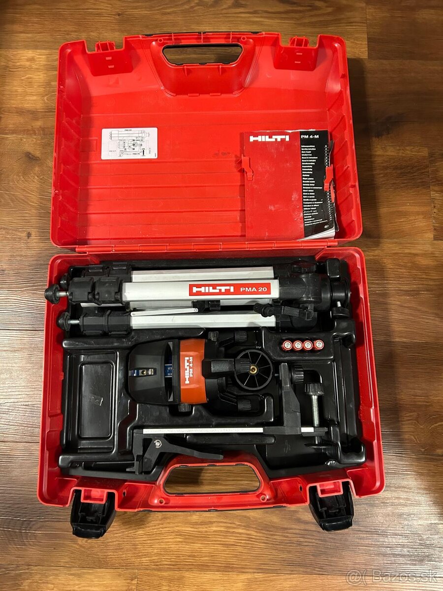 HILTI set Multi líniový laser PM 4-M