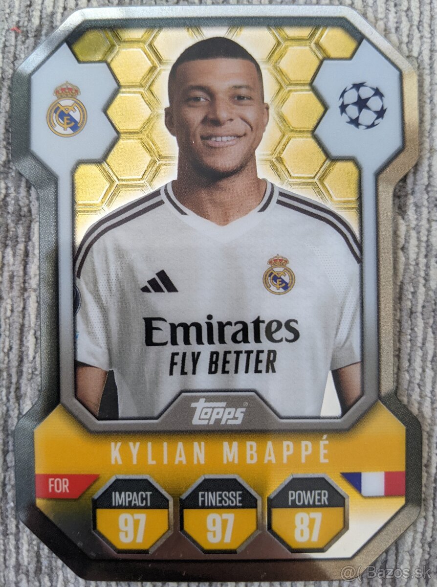 Topps Match Attax 24/25 - Chrome Shield (Mbappe)