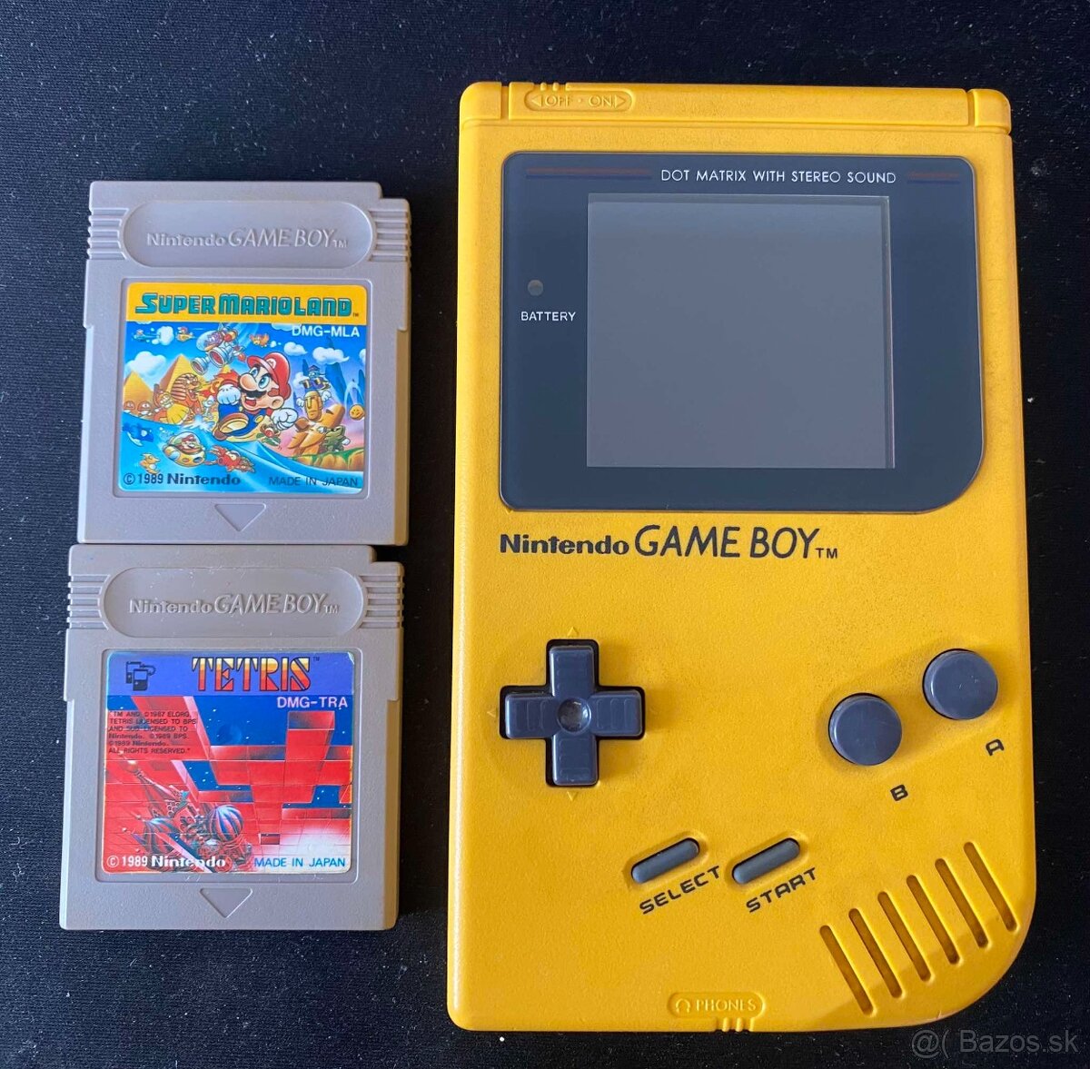 Gameboy DMG Yellow Edition IPS displej