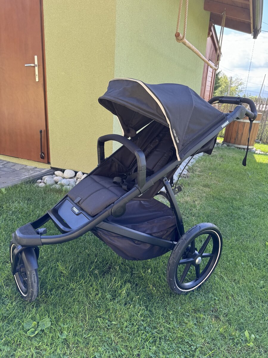 komplet kočik Thule Urban Glide 2 black on black