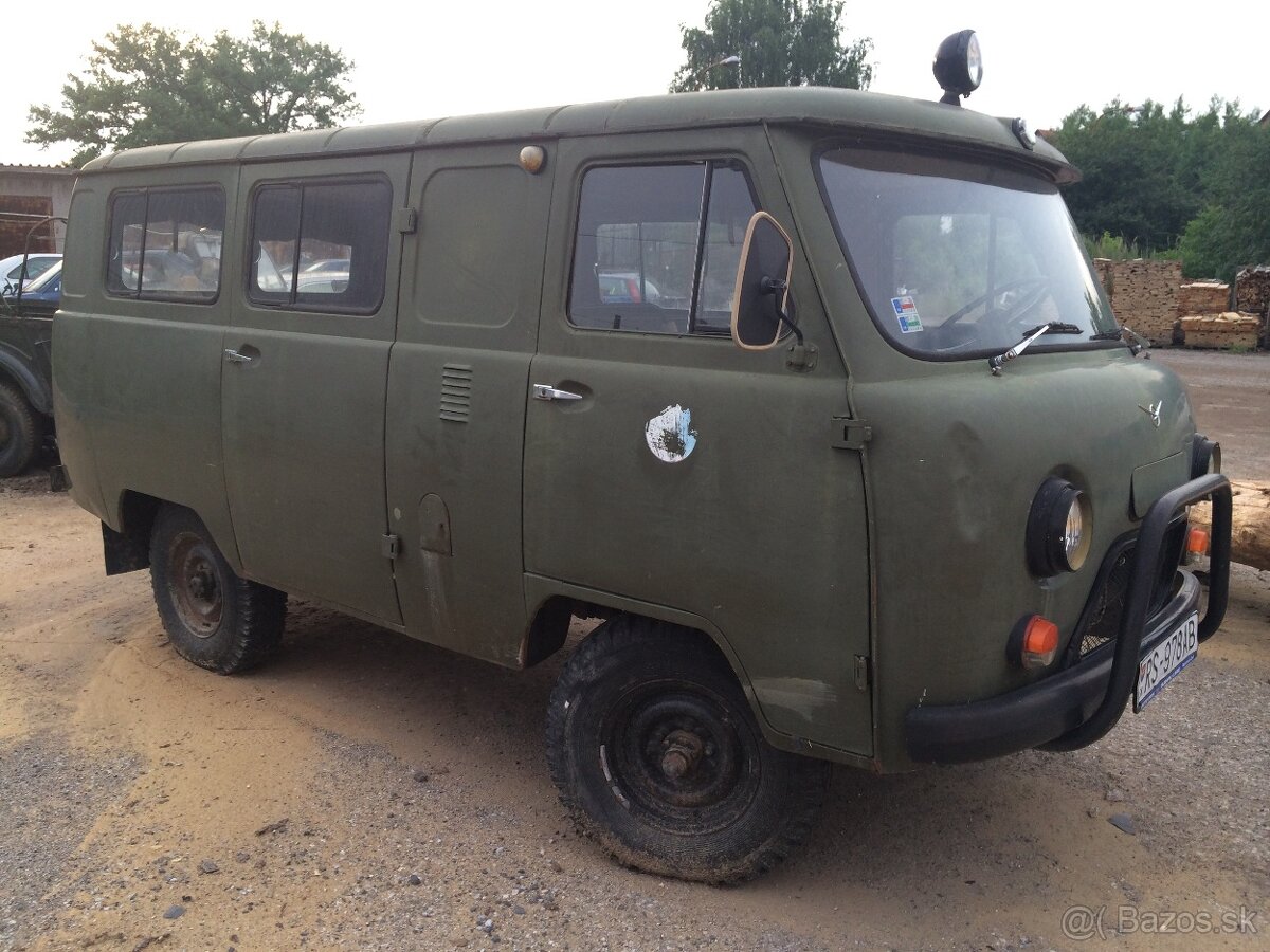 UAZ 452 predám páku radenia