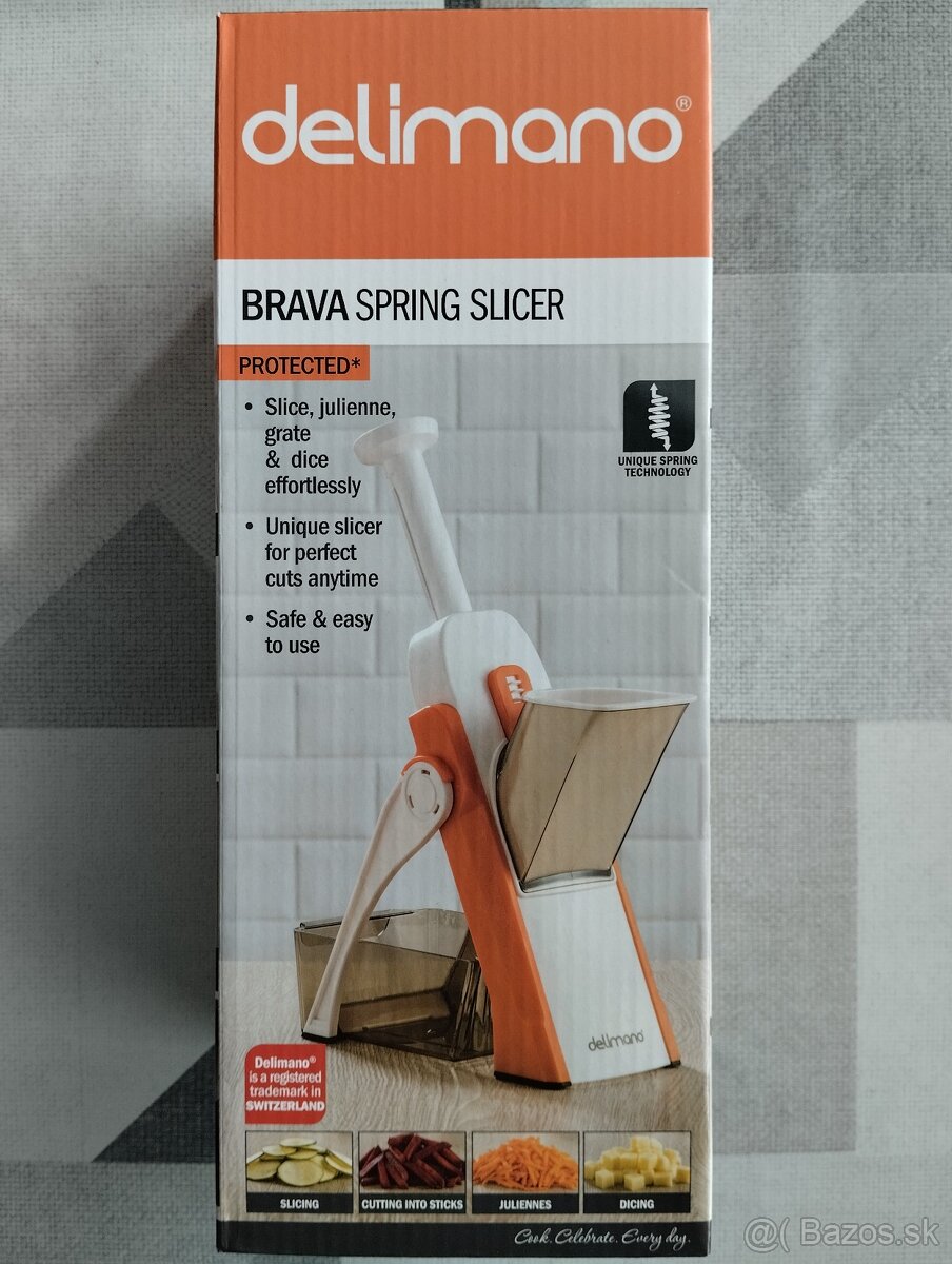 Delimano pružinový krájač BRAVA  Slicer