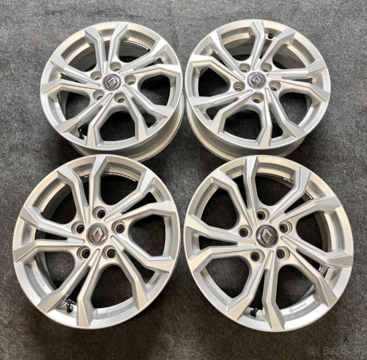 5x114,3 R16 originál Renault Megane + senzory tlaku