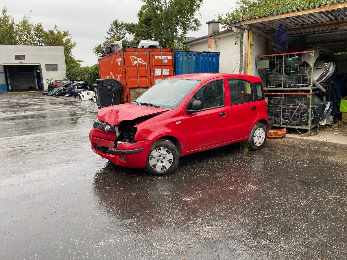 Fiat Panda po havarii