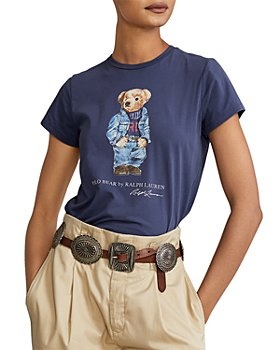 RALPH LAUREN BEAR damske luxusne trendy tricko M/L