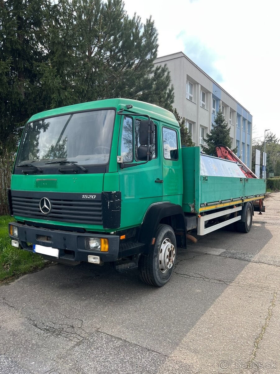 Mercedes Benz 1520L s hydraulickou rukou ATLAS 3t