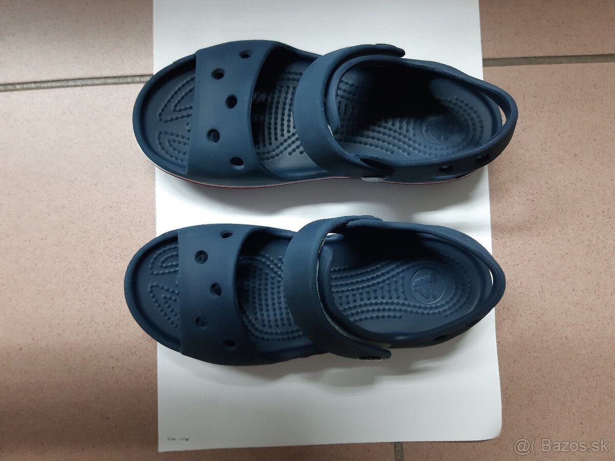 Sandále zn.Crocs, modré, veľkosť 13.modré