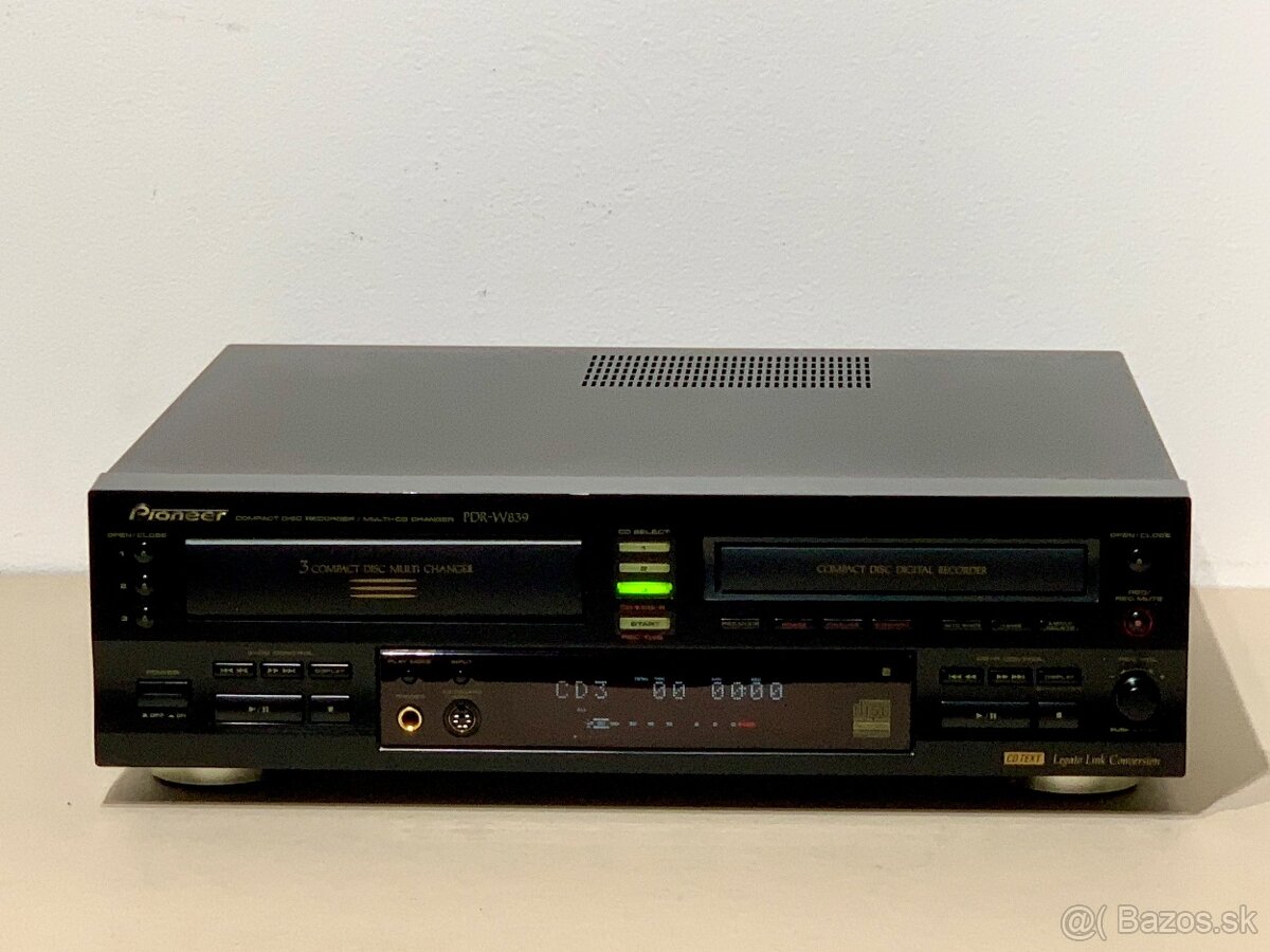 Pioneer PDR-W839 … CD Recorder / CD Prehravač