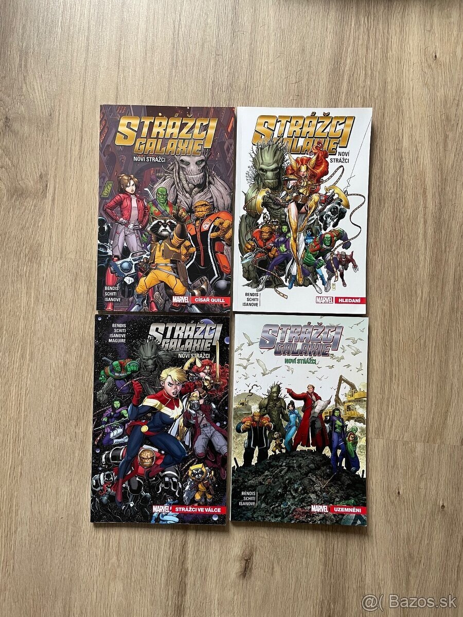 Strážci galaxie - Noví strážci Marvel komiksová séria