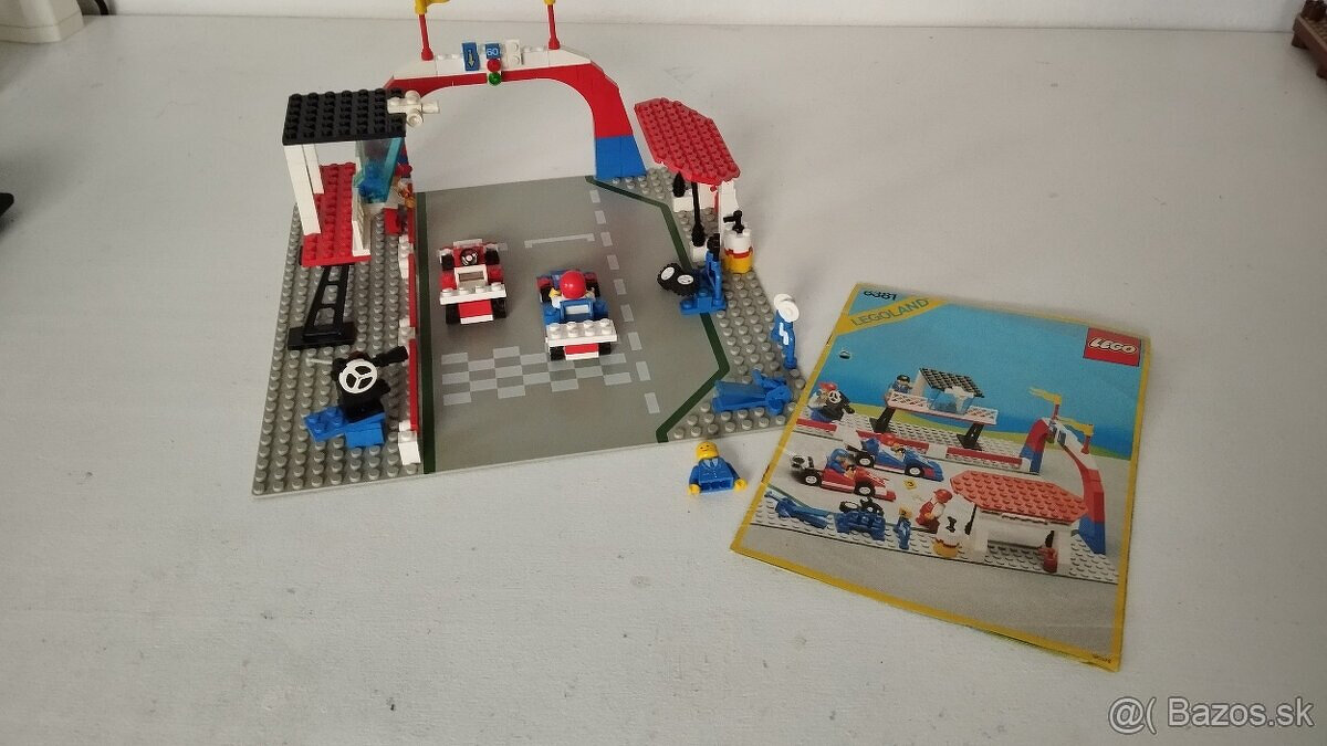 Lego 6381 Závodná dráha (1987 Town)