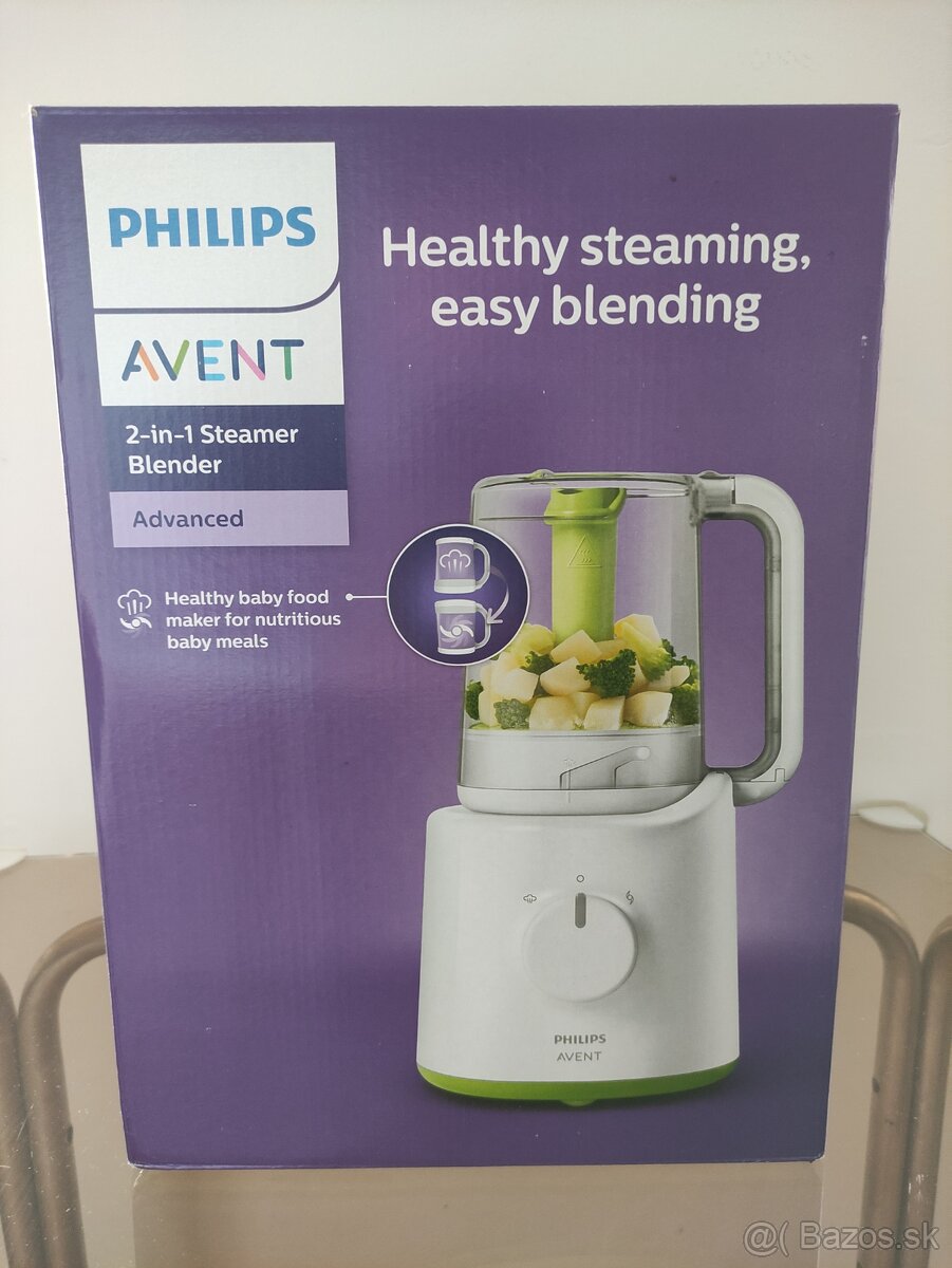 Philips Avent parný hrniec a mixér 2v1