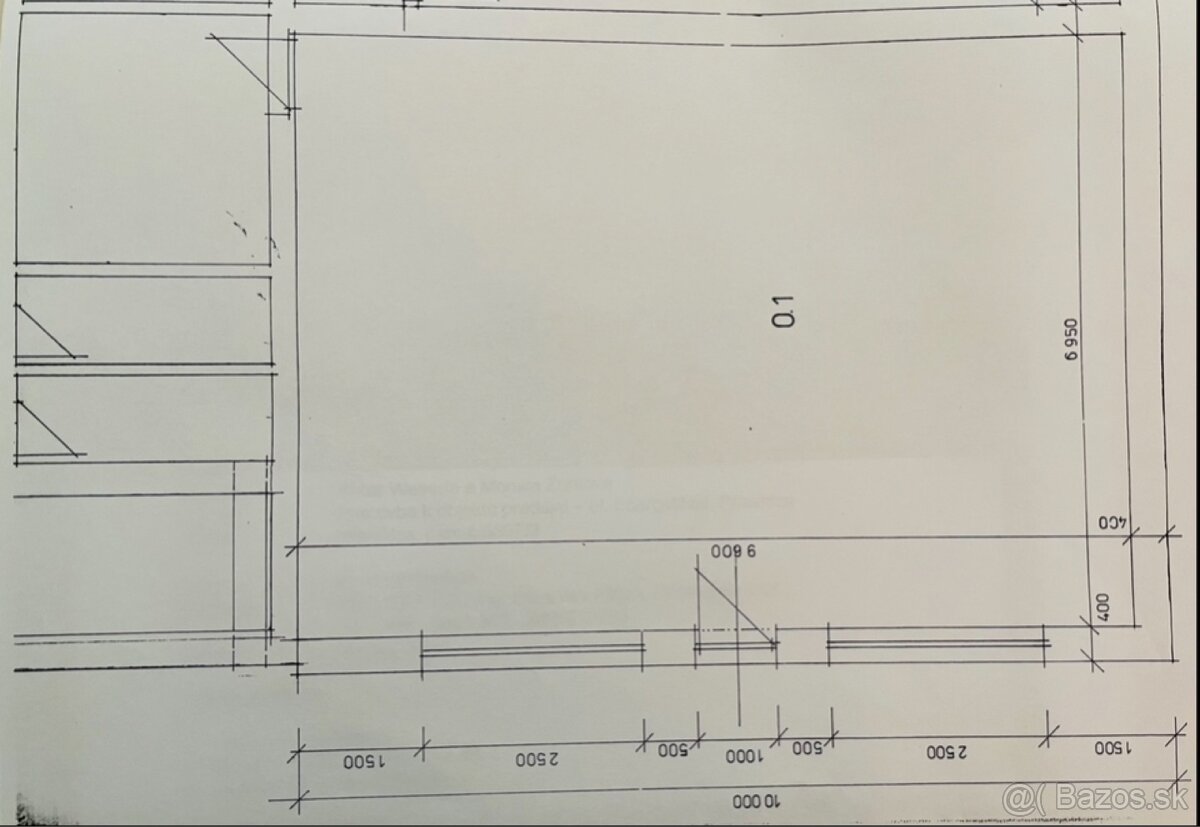 Priestor na prenajom, 75m2, Prievidza-Sever