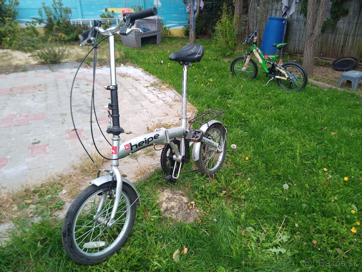 Skladací bicykel Heipe