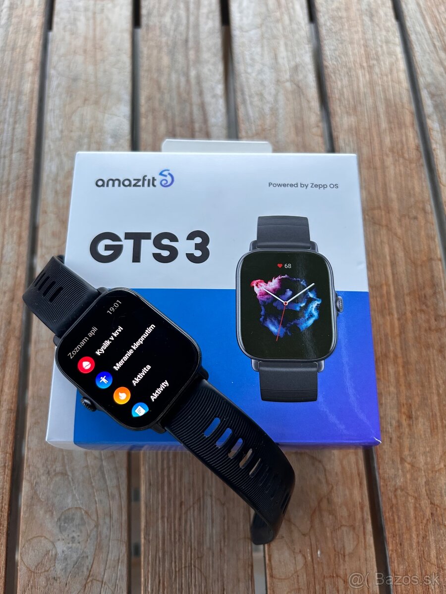 Amazfit GTS 3 čierne