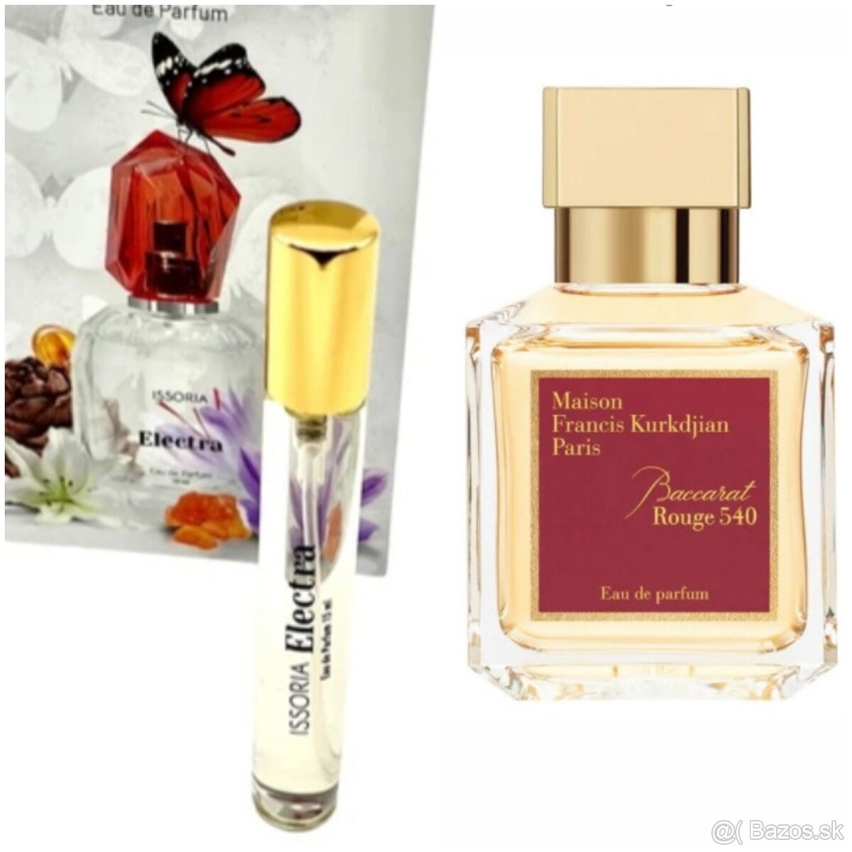 Parfum 15 ml alternatíva Baccarat Rouge