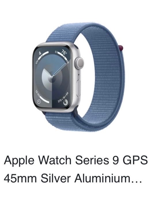 Apple watch 9 45 mm GPS