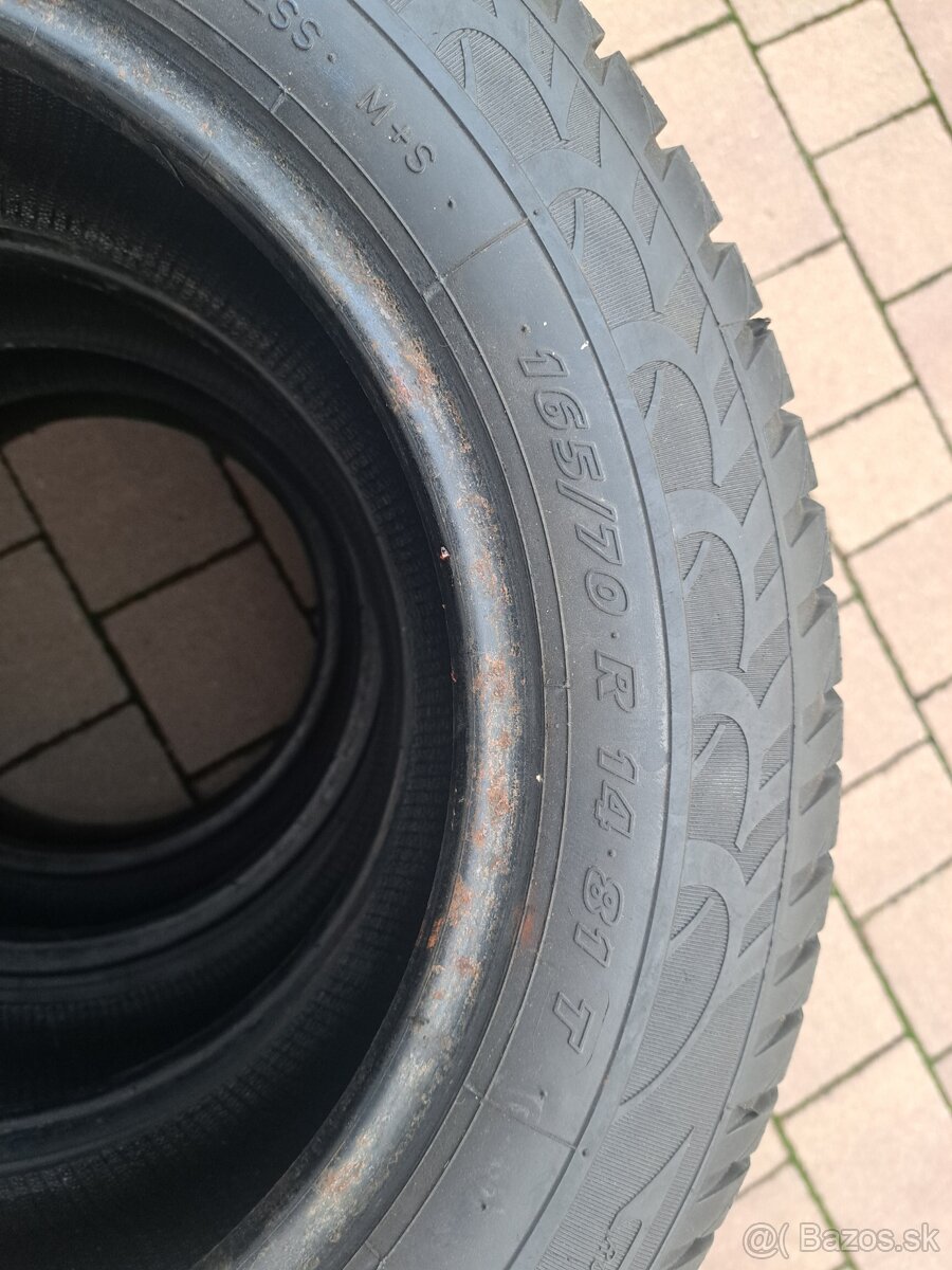 Zimne pneumatiky 165/70 R14