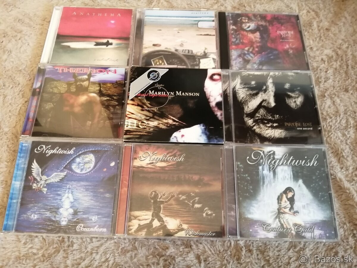 METALOVÉ CD4,ORIGINALY 1.VYDANIE,PART 4