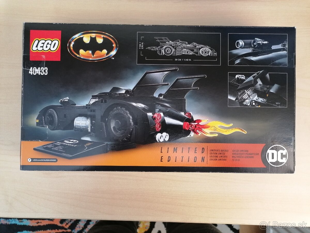 PREDAM LEGO 40433 LIMITED EDITION BATMOBILE