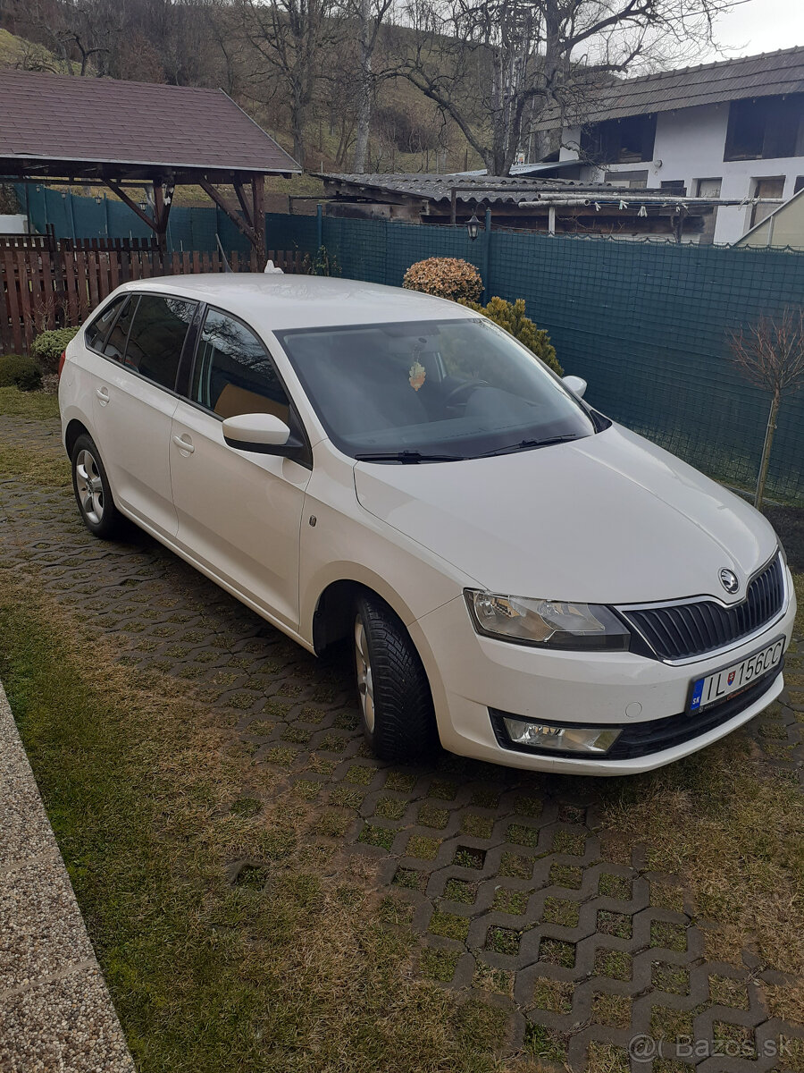 Predám Skoda Rapid Spaceback kupená v SR