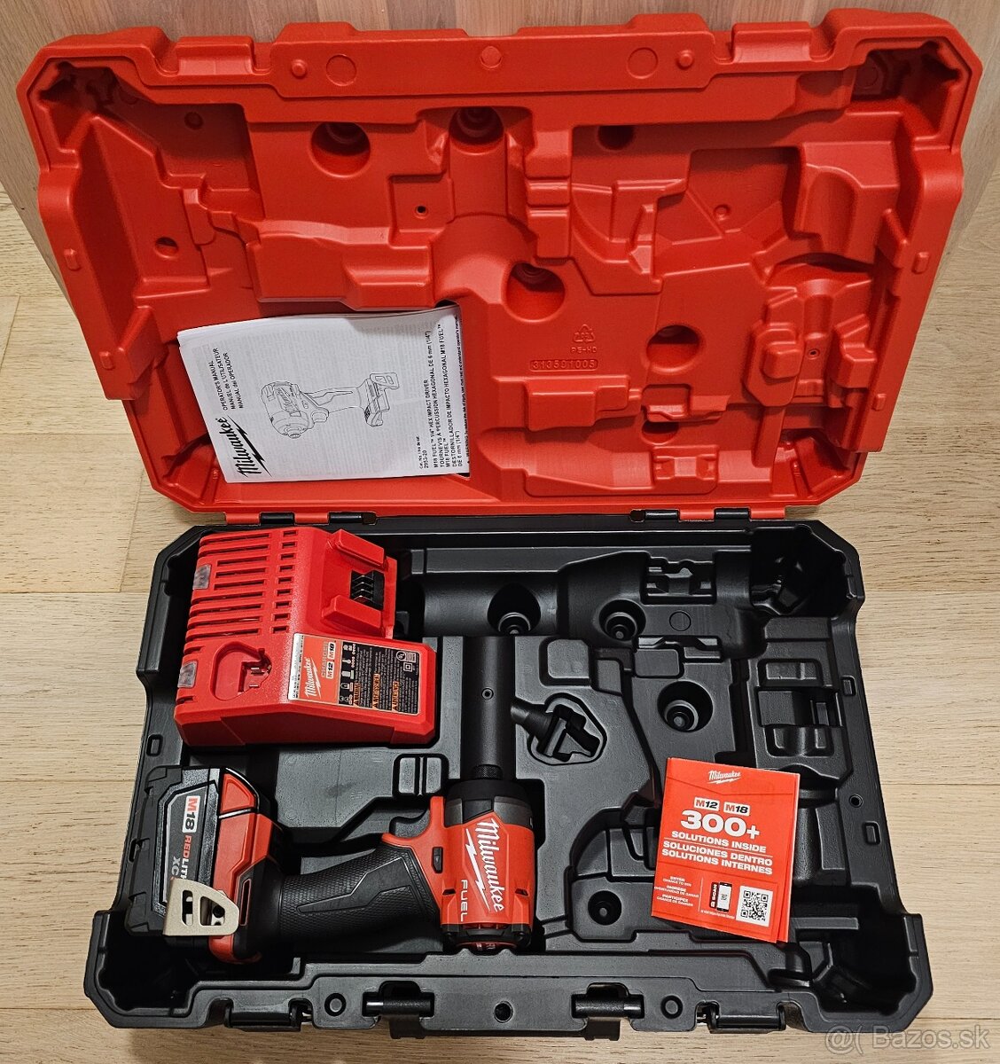 Milwaukee M18 FID3 + 5AhXC + nabíjačka + kufor