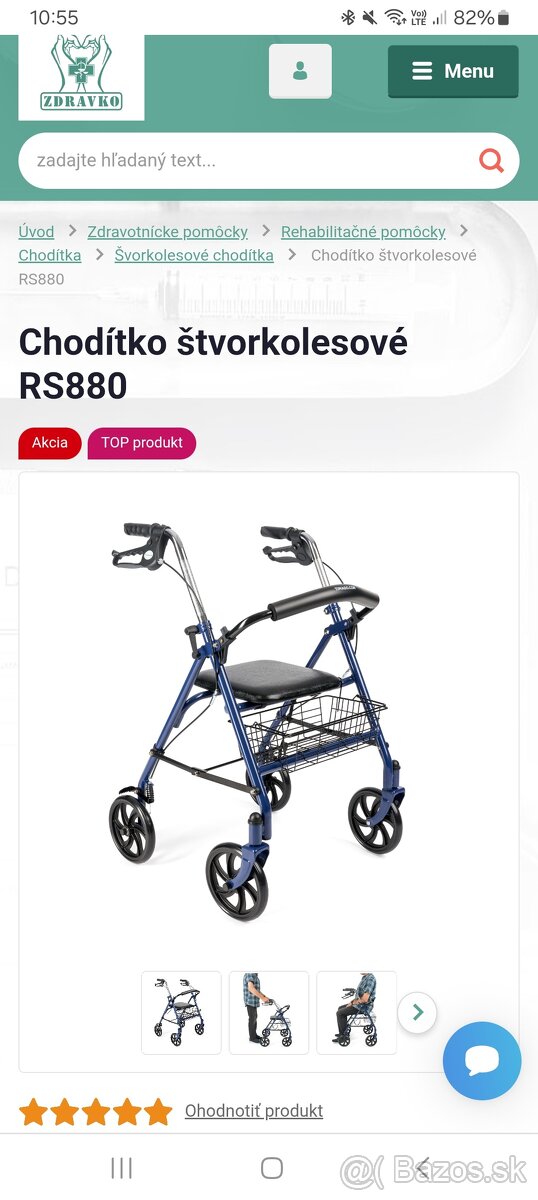 Predám pomocný vozík