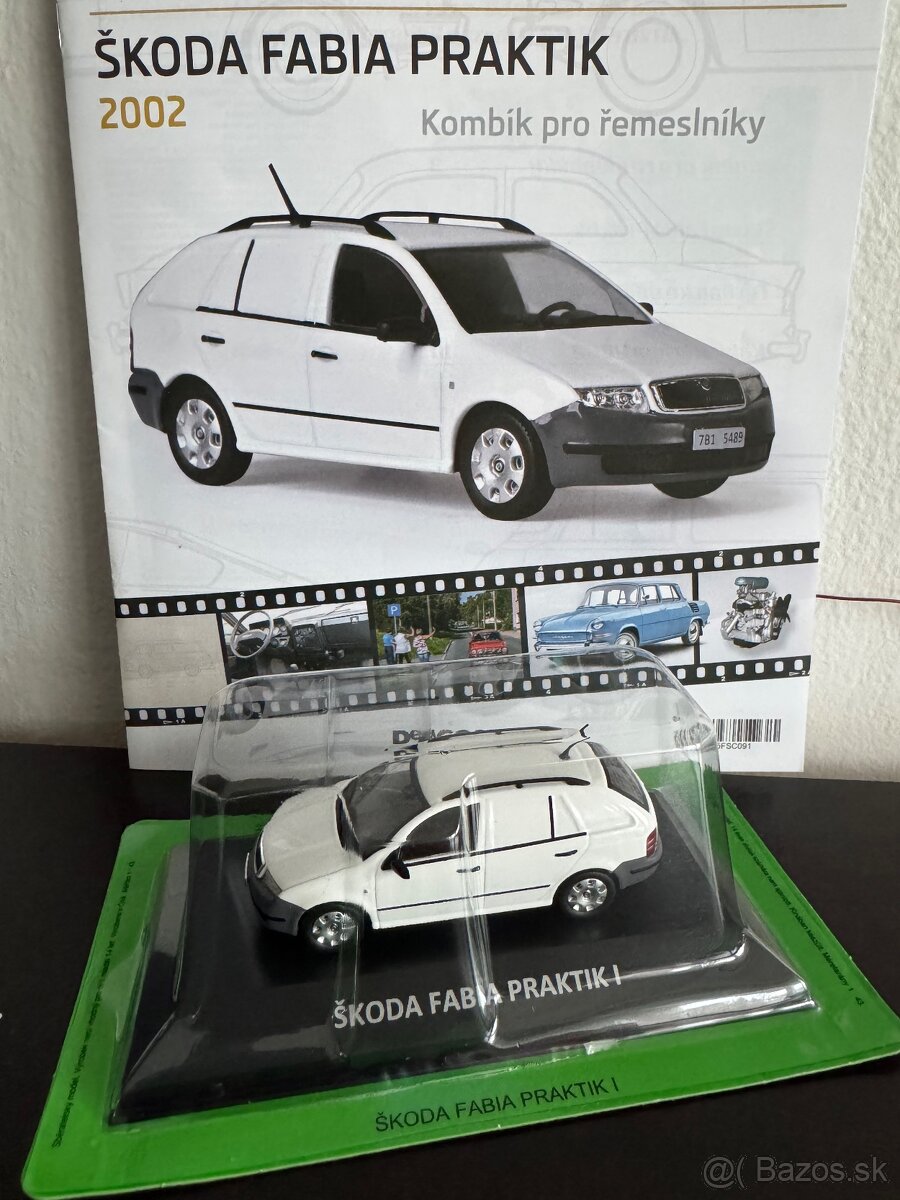 Škoda Fabia Praktik - 1:43 - Deagostini