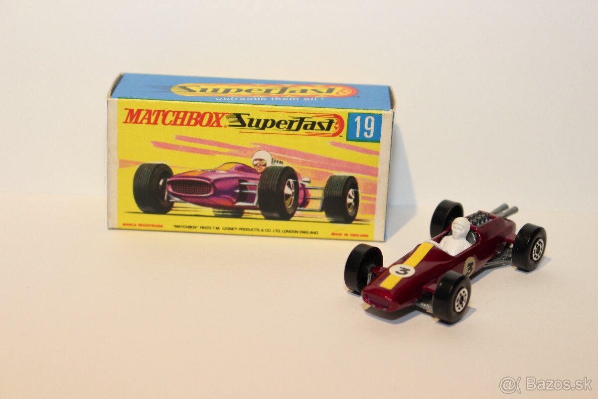 Matchbox SF Lotus racing car