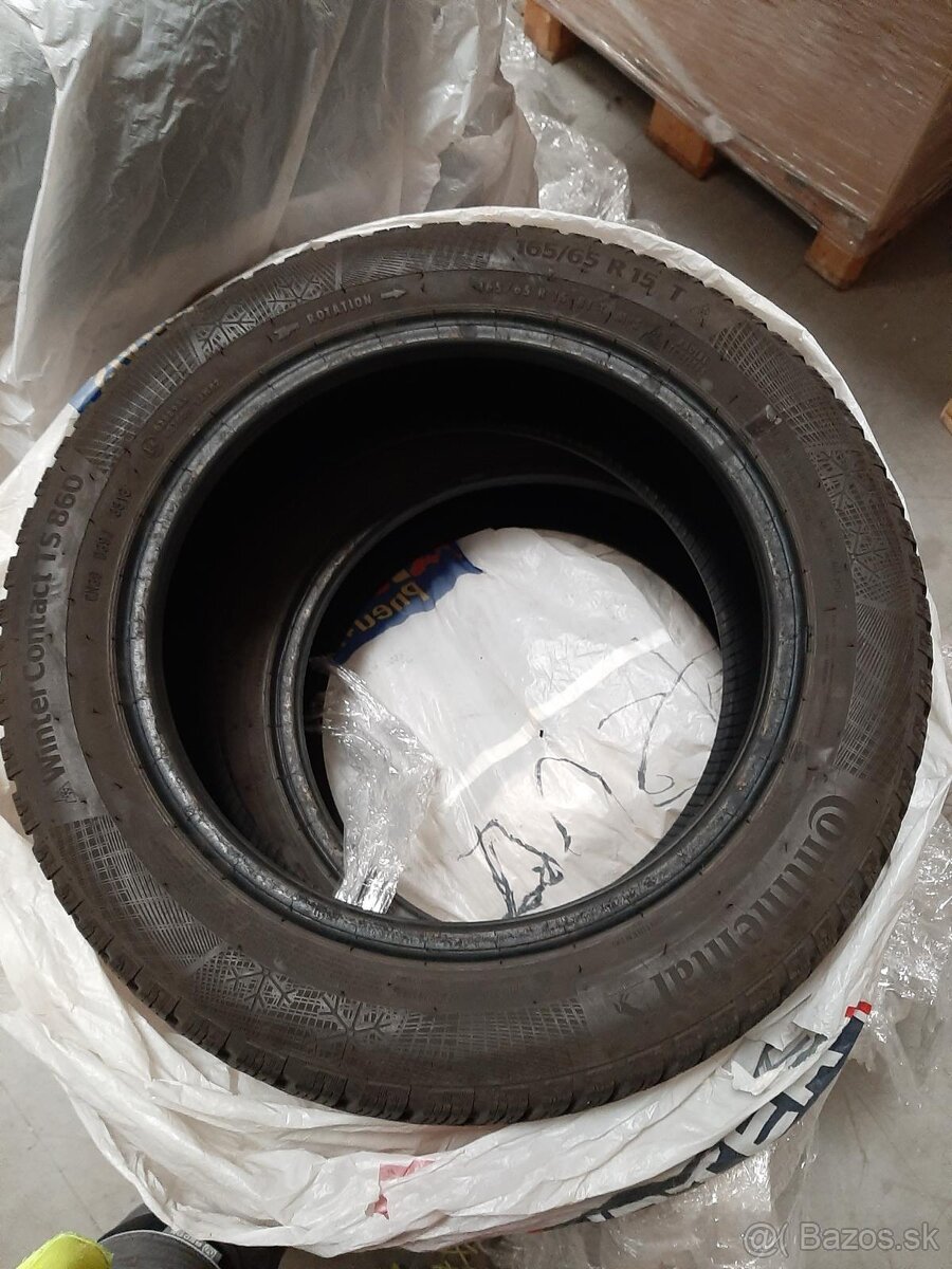 Zimné pneumatiky CONTINENTAL 165/65R15