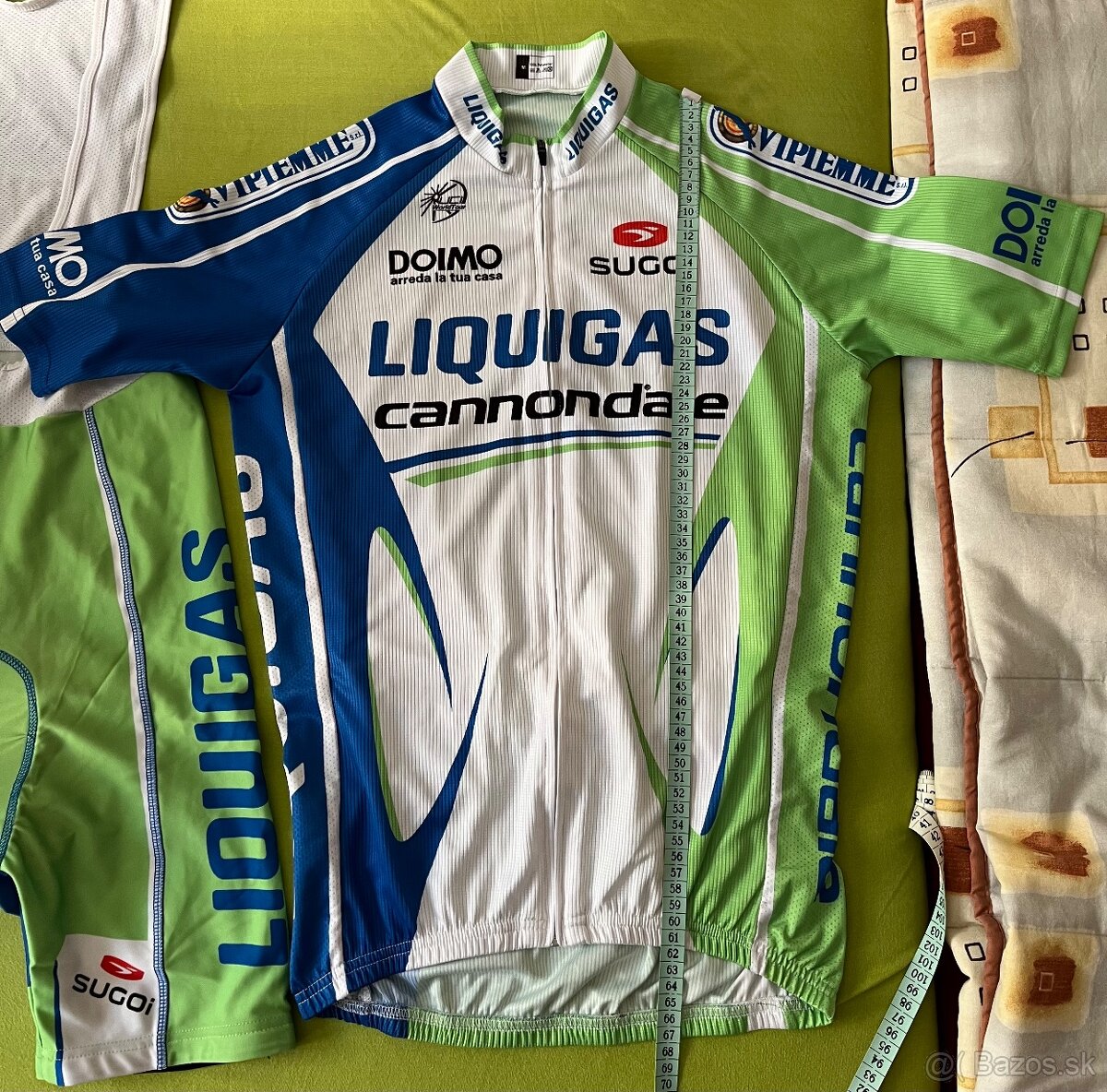 Detský cyklistický dres LIQUIGAS CANNONDALE