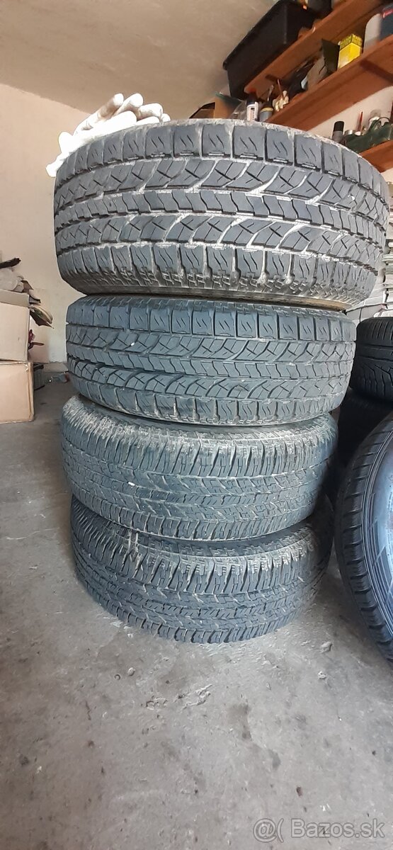 Toyota 5x114,3 r17, gumy 225/65 r17