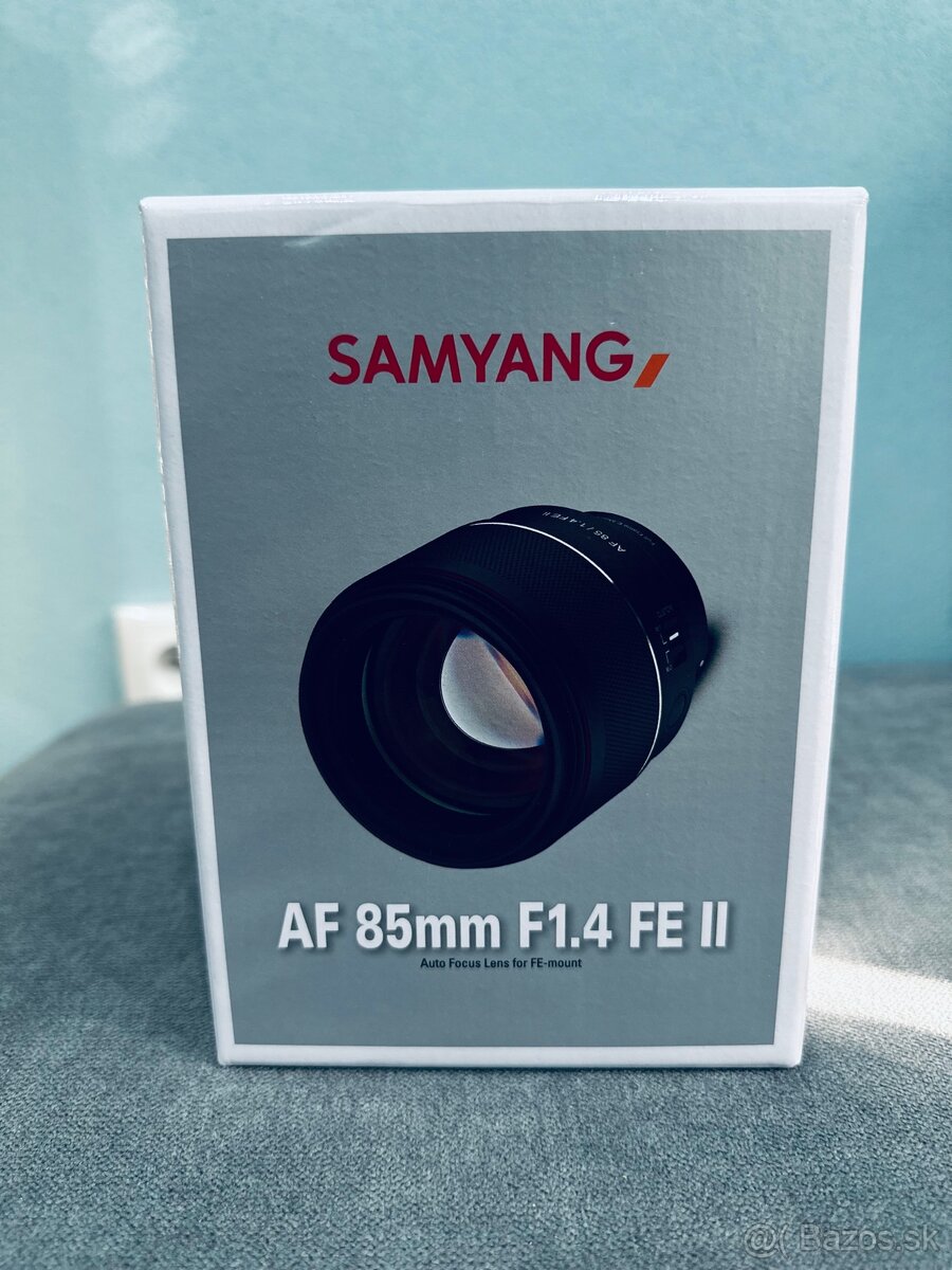 Samyang Af 85mm f1,4 FE 2 generaci