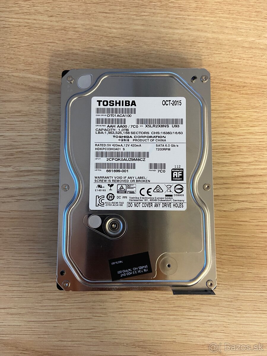 HDD Toshiba 1TB