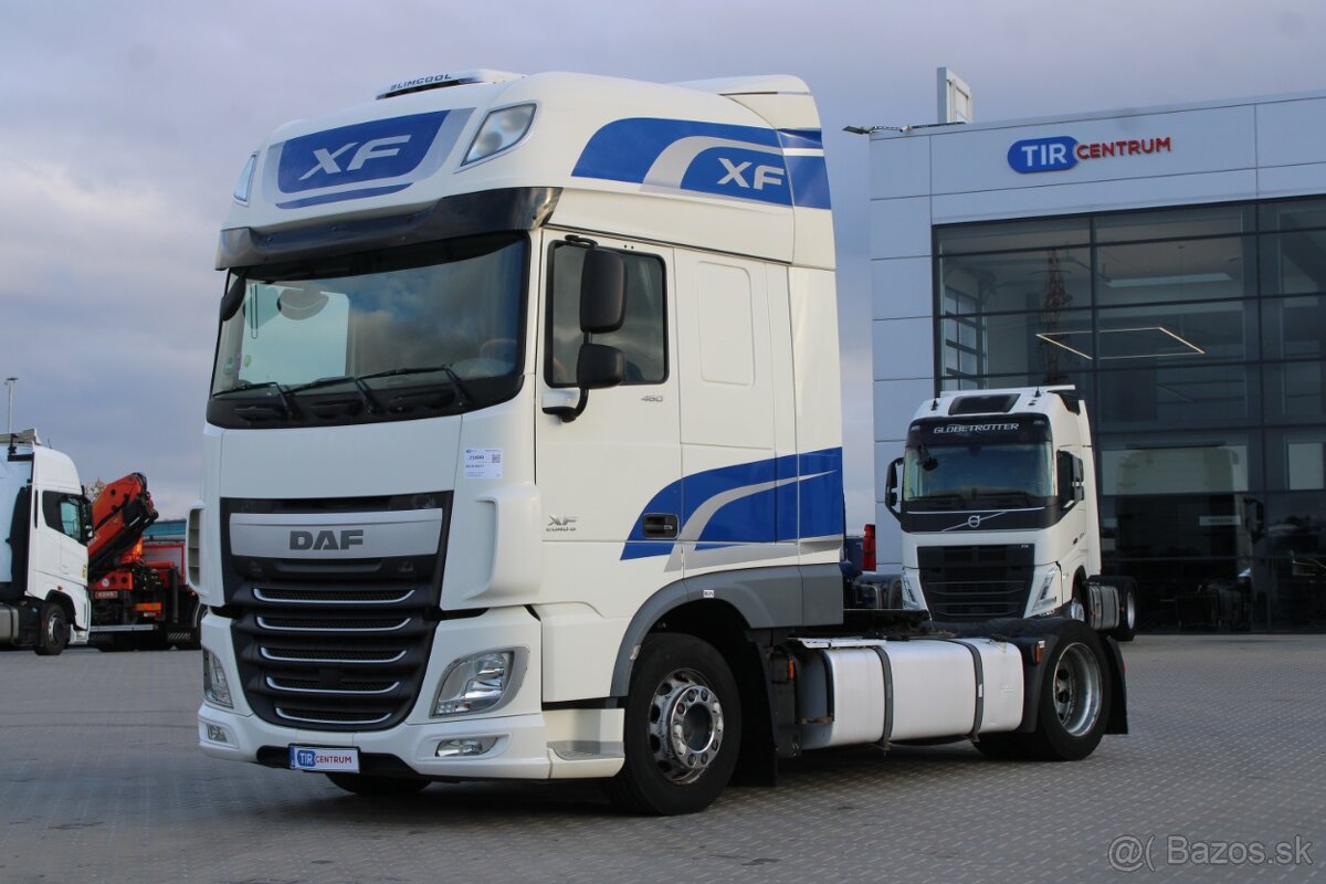 DAF XF 460 FT, EURO 6, LOWDECK, NEZÁVISLÁ KLIMATIZACE