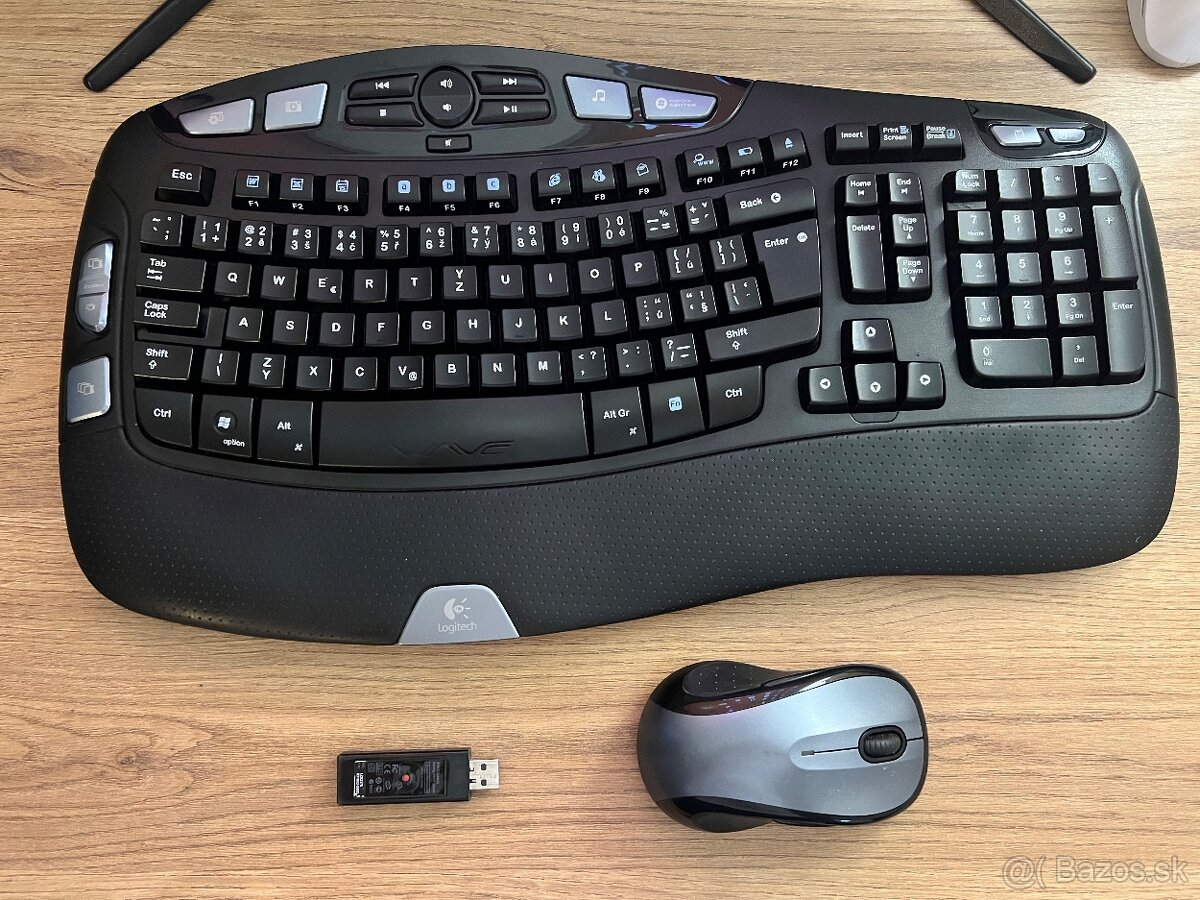 Logitech klávesnica + myš