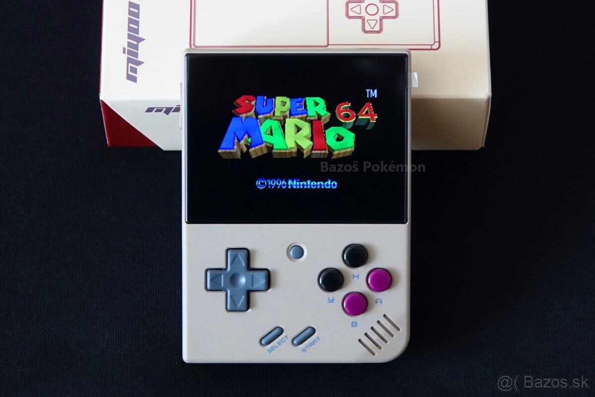 MIYOO Mini Plus – Super GAME BOY, NDS – 60 tisíc hier, nové