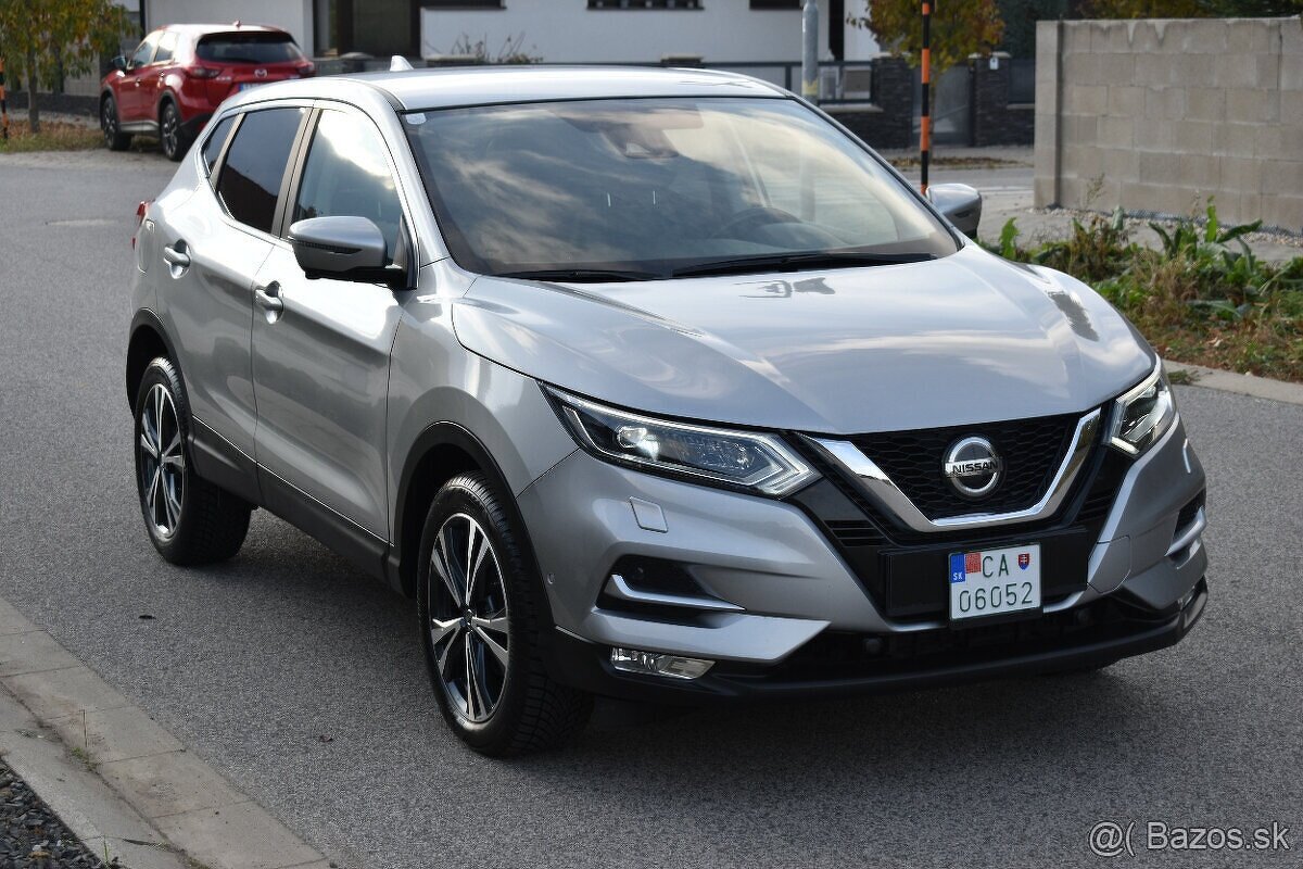 Nissan Qashqai 1,3 DIG-T Automat 160 PS Benzín Full. Led