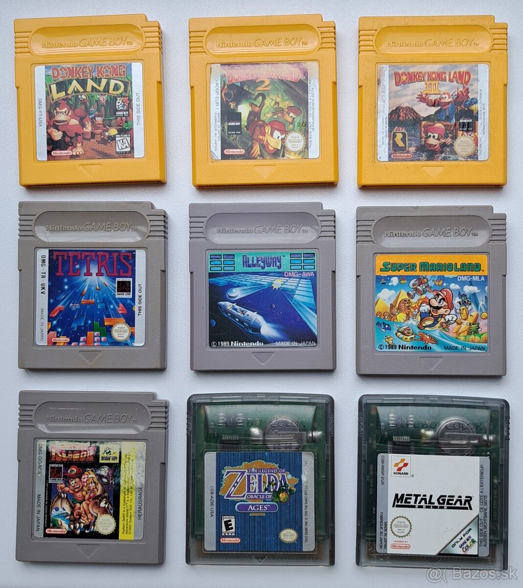 GameBoy a GameBoy Color hry