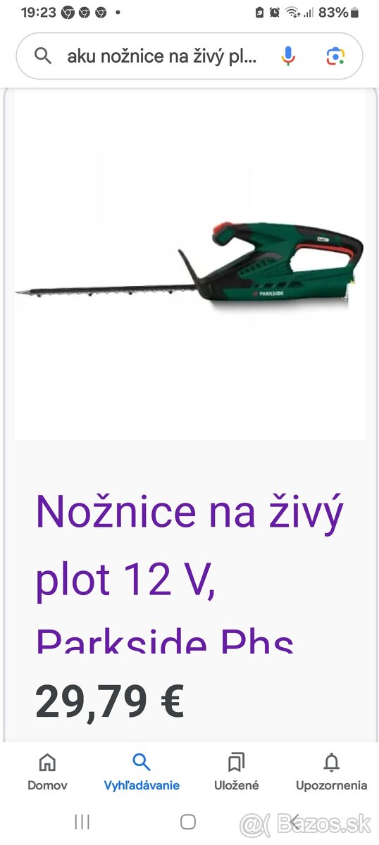 Nožnice na živy plot