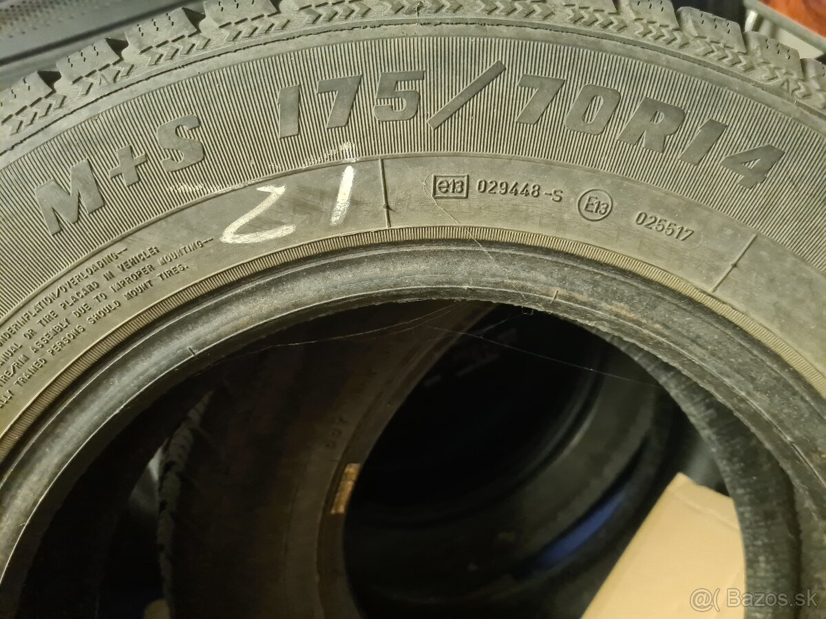 Zimné pneumatiky 175/70R14