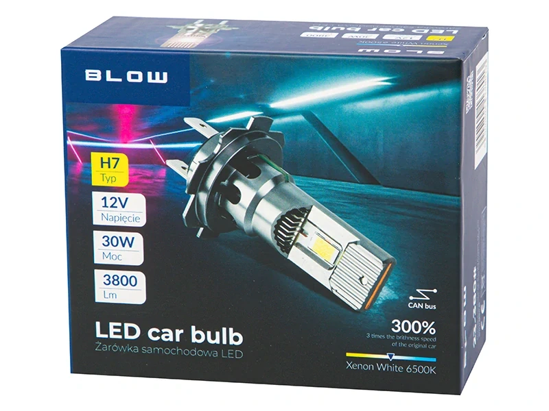 Žiarovka H7 LED 12V/30W +300% svietivosť