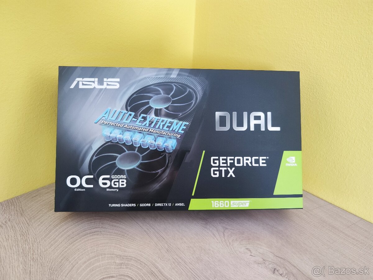 ASUS DUAL GTX 1660 SUPER EVO O6G