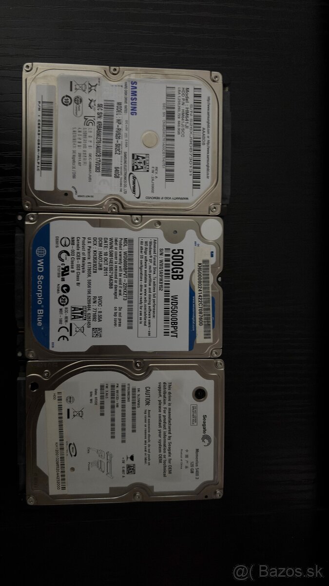 HDD na predaj