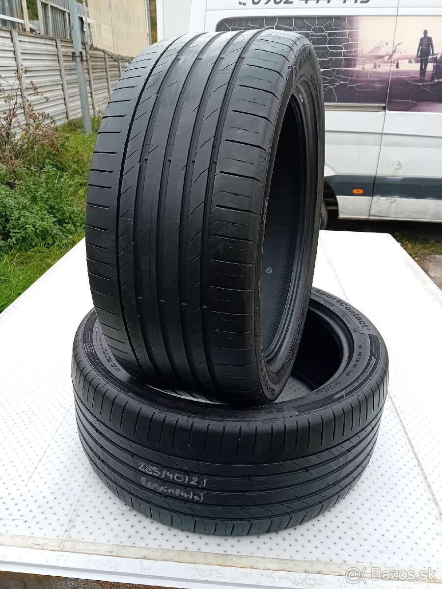 2ks 285/40R21 Letné pneumatiky Continental