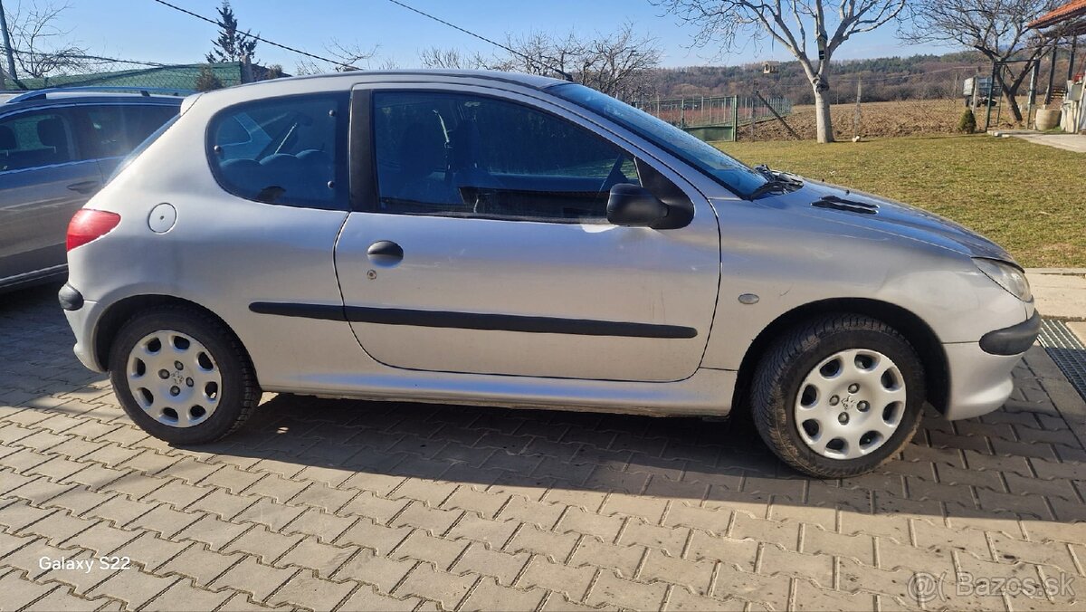 Peugeot 206 hdi 1,4 8hx diely