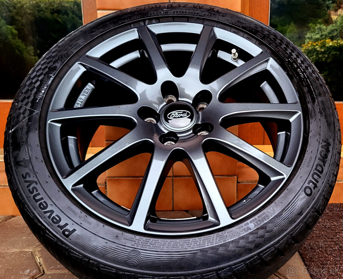 alu R17 5x108, pneu 205/50, Ford Focus, C-Max, Volvo V50